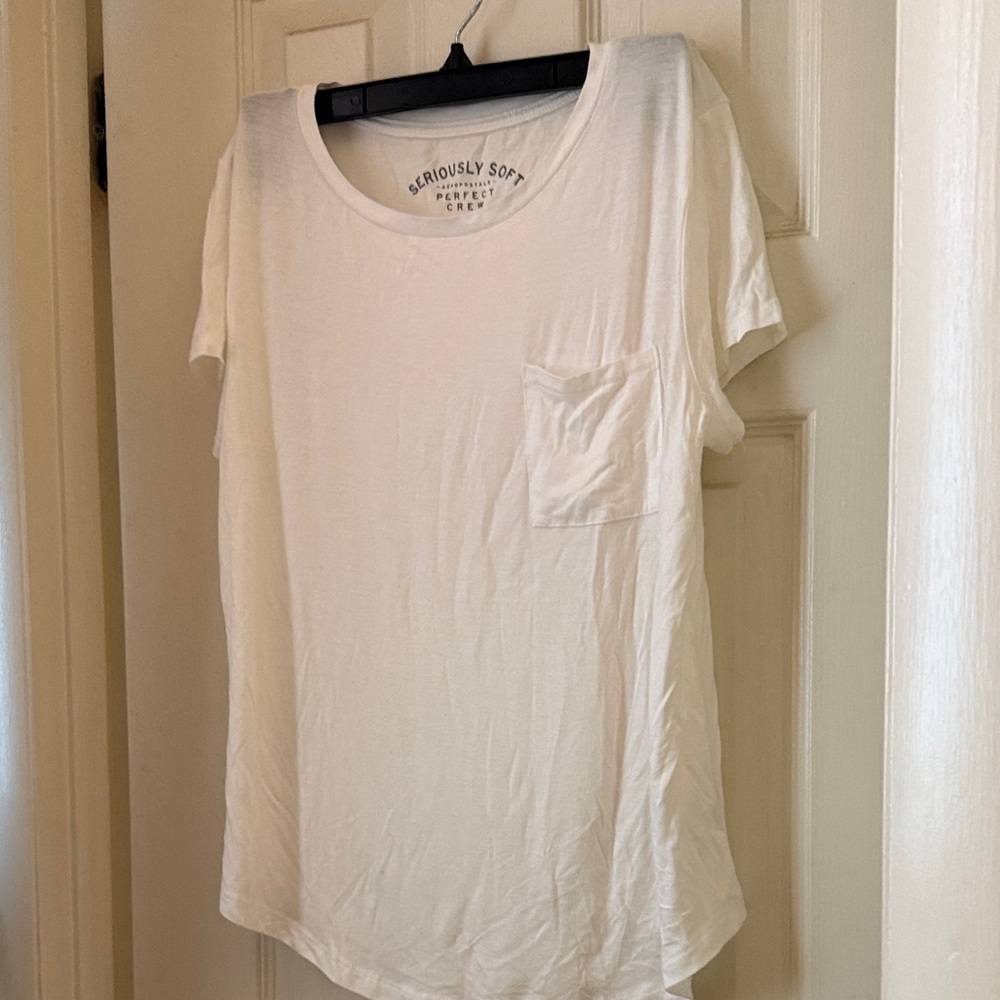 Aeropostale Seriously Soft White Tee